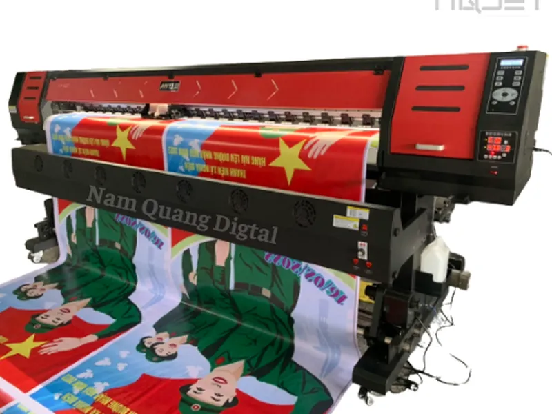 Máy in decal khổ 1m6 mới tại Buôn Ma Thuột