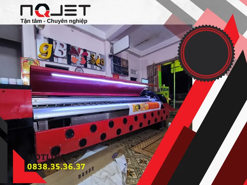 Máy In Bạt Khổ Lớn INFINITI Cũ - Giải Pháp Khởi Nghiệp In Ấn Quảng Cáo Tiết Kiệm