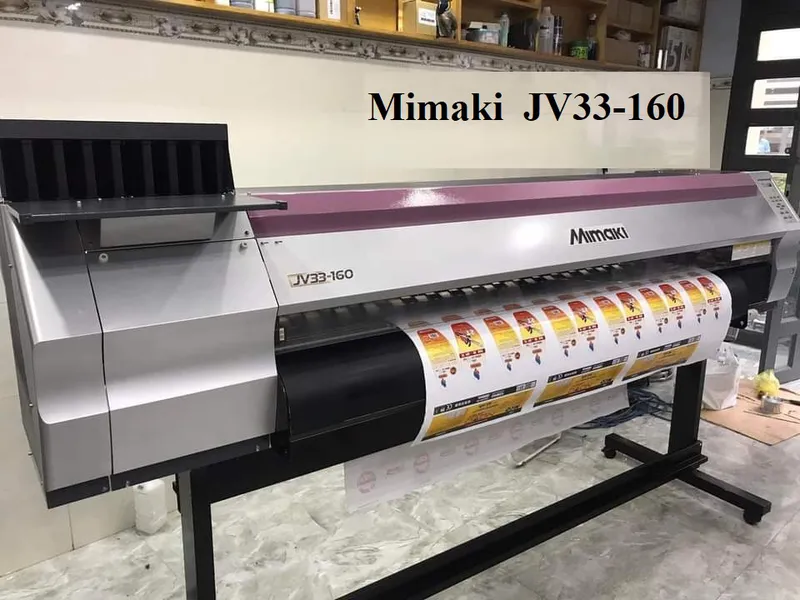 Máy in mimaki jv33-160 sử dụng đầu phun dx5 mới 100%