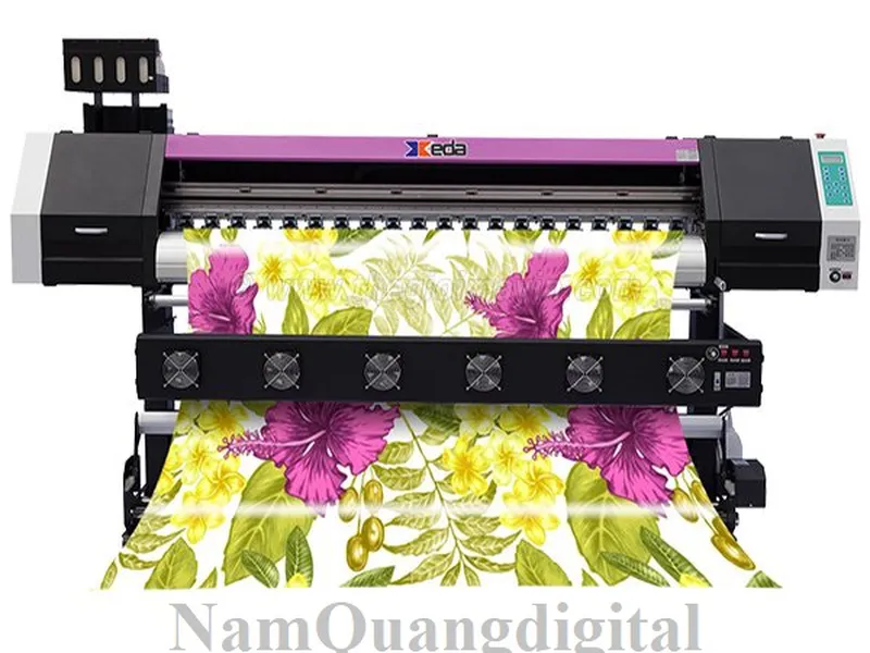 Thanh lý máy in bạt decal khổ 1.6m giá rẻ HCM