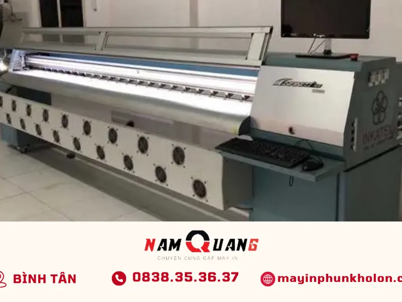 Năm 2025 mua máy in bạt cũ nên chọn đầu in phun nào?