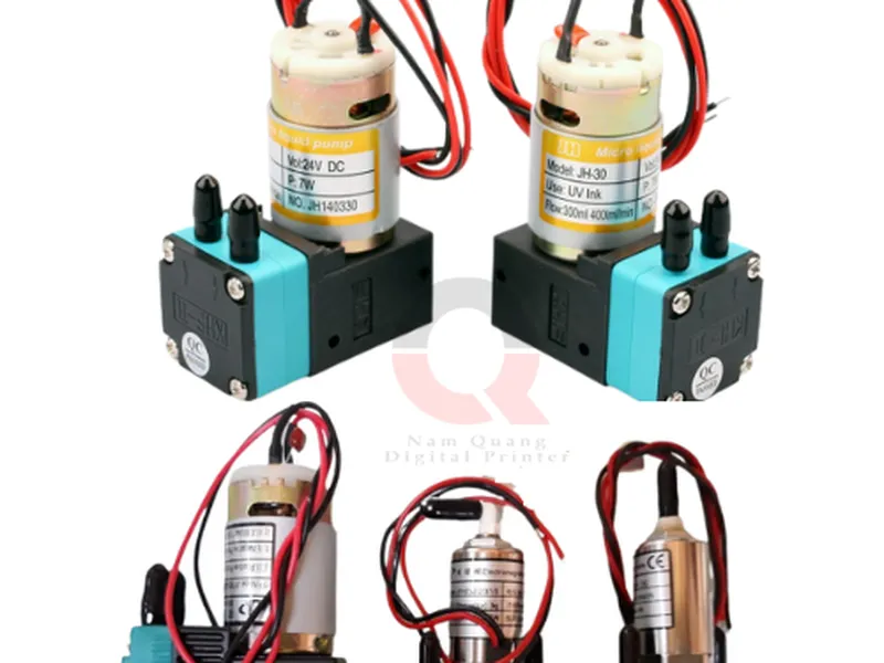 Motor bơm mực thải máy in UV DTF