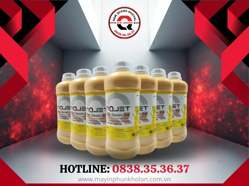 Giá Mực in biển hiệu quảng cáo i3200 / 1 lít màu VÀNG ít mùi