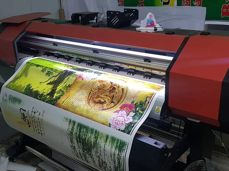 BÁN MÁY IN KHỔ LỚN 1m8 CŨ DÙNG ĐẦU XP600 TẠI ĐỒNG THÁP