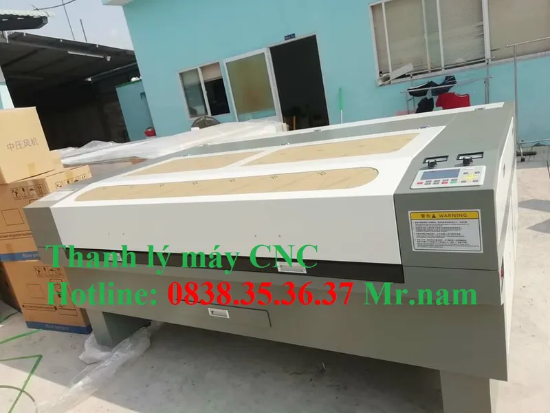 Máy cắt khắc laser 9060 cũ