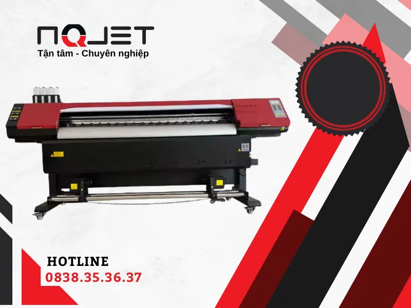 Máy In Bạt Khổ 2m5 - i3200 Đời Mới Nhất Bảo Hành 12 Tháng