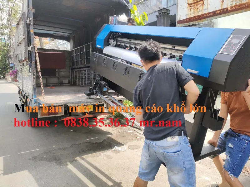 Máy in Quảng cáo cũ khổ 1m8