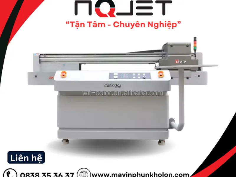 Máy in Wit - Locor UV phẳng khổ 9060