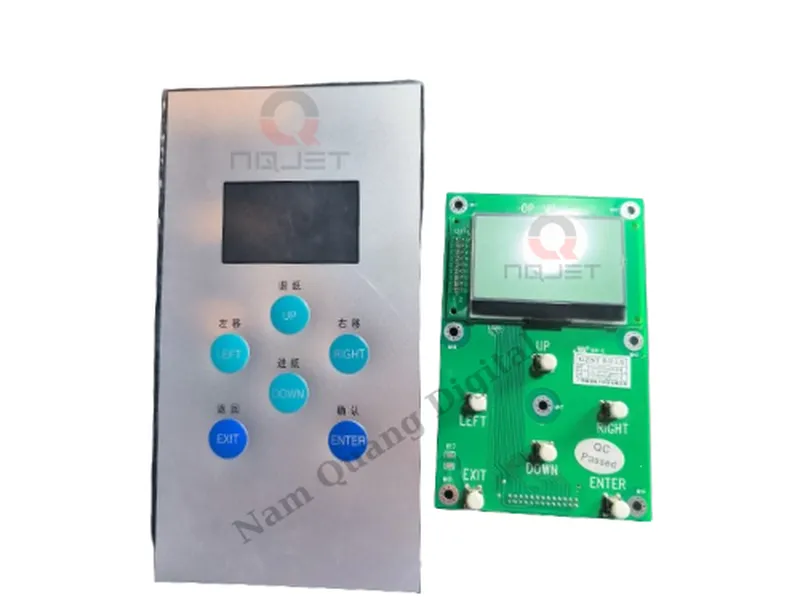 Màn hình điều khiển máy in quảng cáo khổ 1m6/1m8/2m5