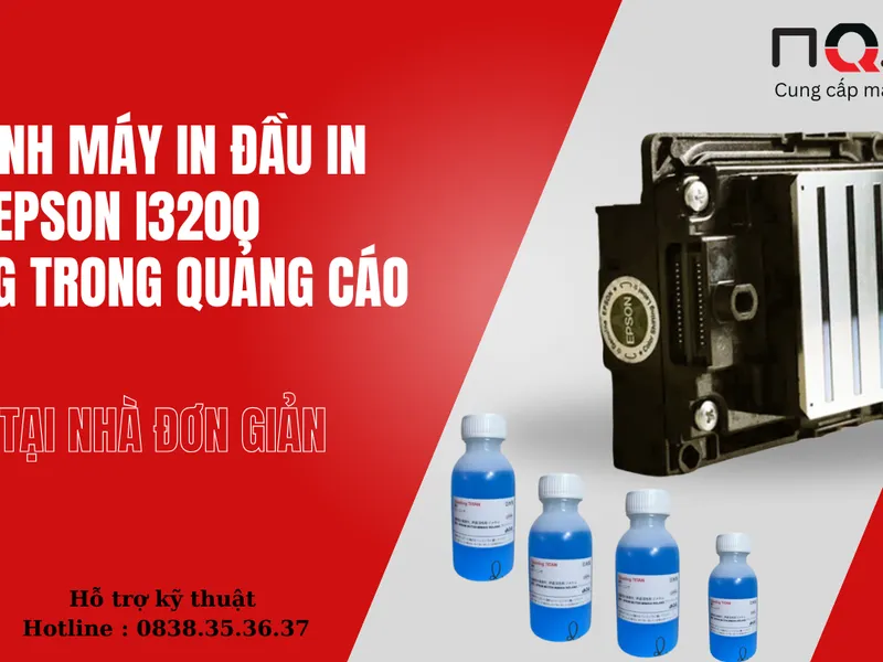 Bật Mí Chăm Sóc Bảo Trì Đầu In i3200 máy bạt Đúng Cách Tại Nhà