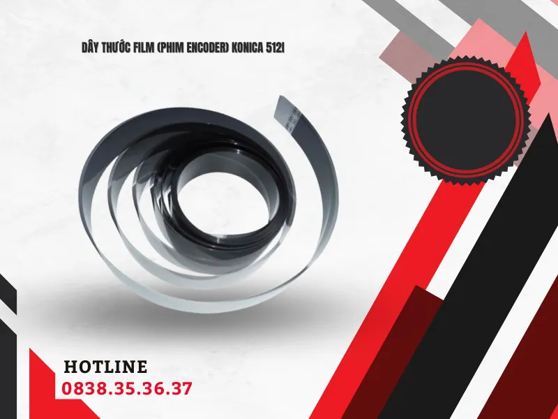 Dây phim máy in bạt 3m2 Konica ALLWIN