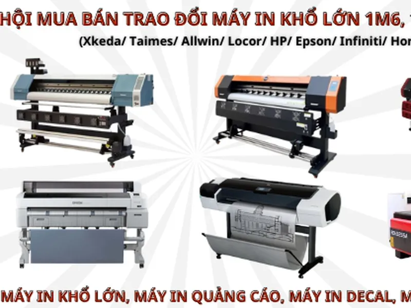 Lựa chọn máy in bạt 1m6 cũ tại Nha Trang tốt -chất lượng
