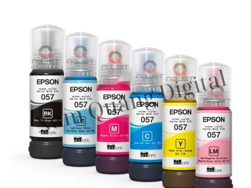 Bộ mực zin tháo máy hãng Epson L8050 / L18050 ( 057 ink )