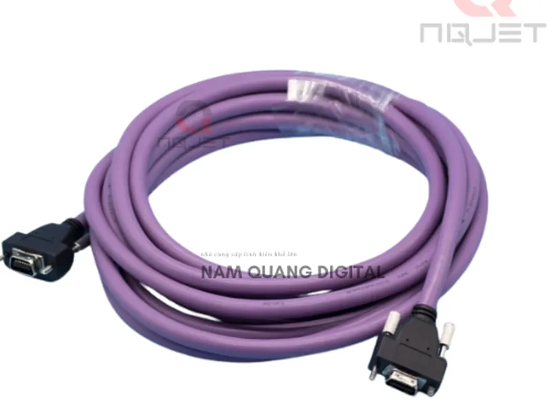 Cáp cổng COM 2 đầu âm dương cho máy in bạt Konica 512/512i
