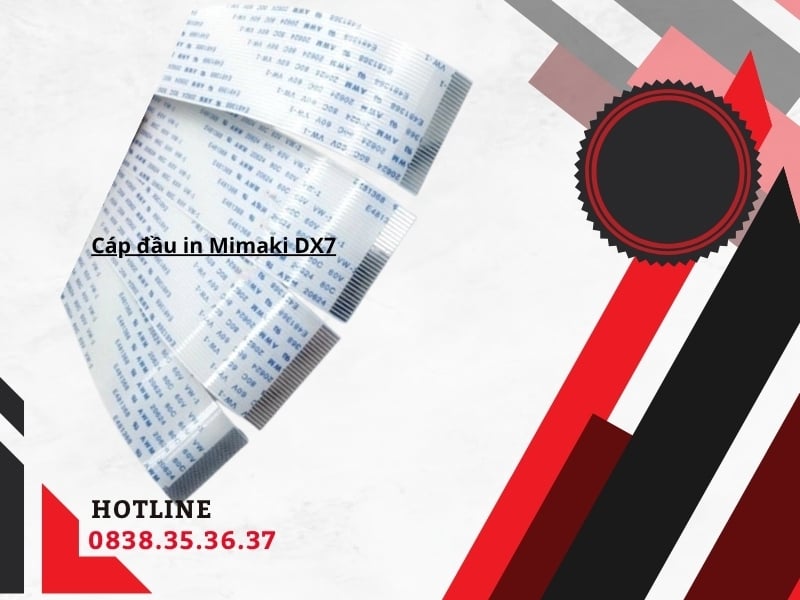 Cáp đầu in Mimaki DX7