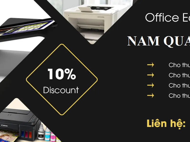 Cho thuê máy in phun màu