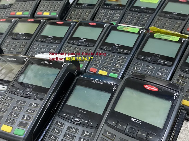 Sửa máy post quẹt thẻ - cà thẻ hư giá tốt nhất