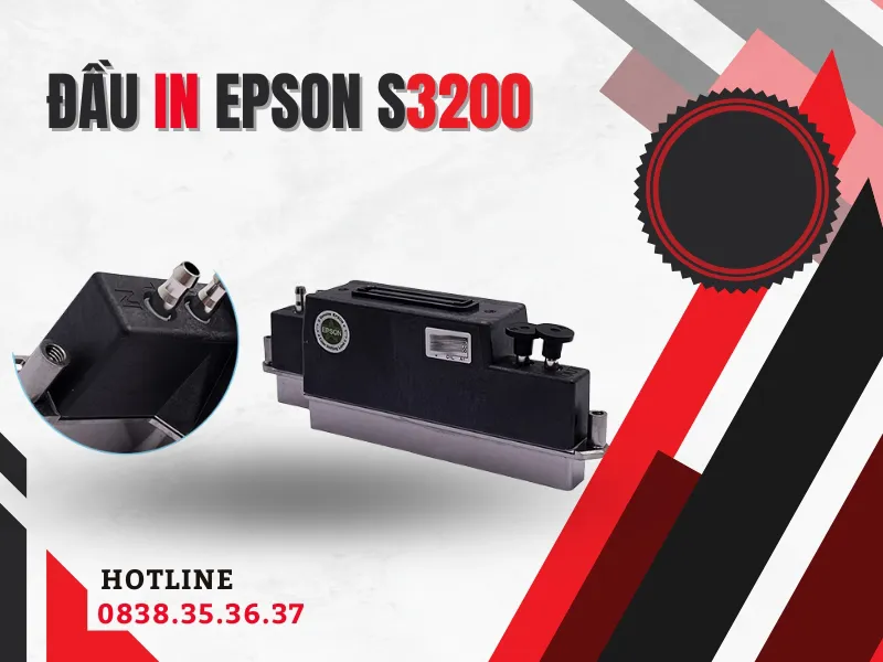 Đầu Phun Epson S3200 - Công Nghệ Mới Cho In Bạt, In Decal, In UV Cuộn