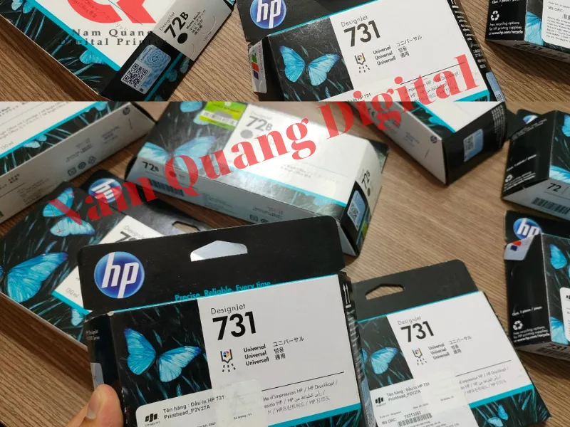 Tổng Quan Về Đầu In HP 731 - P2V27A -Linh Kiện Cốt Lõi Của Máy In HP T1708 A0 Mới Nhất