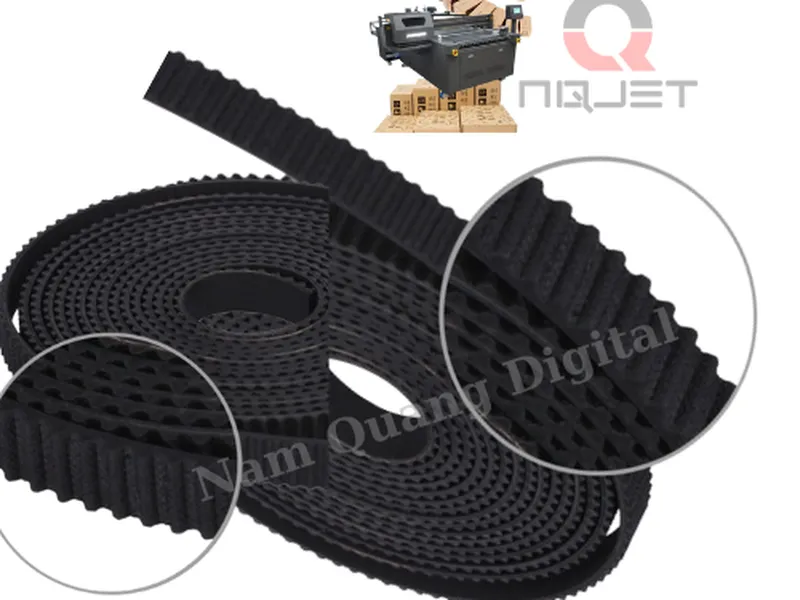 Dây curoa(Dây băng tải ) kéo đầu in máy in bao bị thùng carton