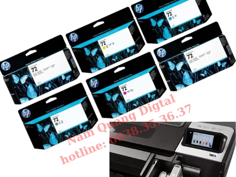 Giá bộ mực HP DesignJet T1708 chính hãng 2024 -2025