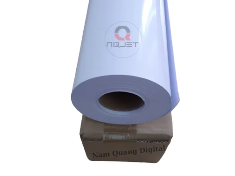 Giấy cuộn định lượng 230 ( 33x 100m) in shop hoa tươi