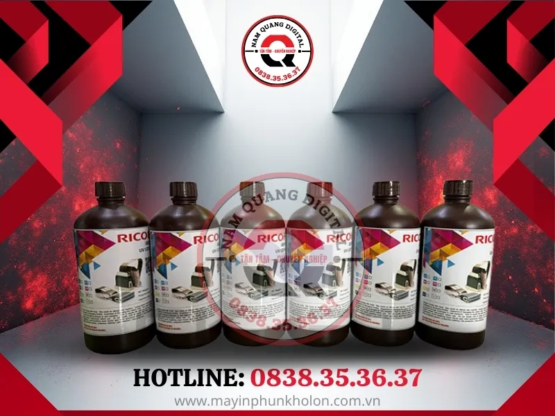 Mực uv cho đầu Ricoh gen 5i