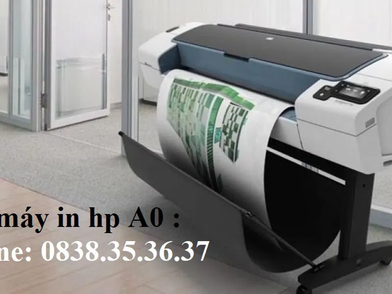 Sửa máy in phun khổ A0-A1-A2 hp Designjet T790/T795/T1100/T1200