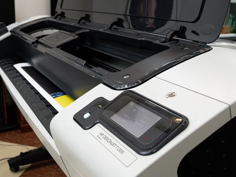 Hướng dẫn sửa máy in khổ lớn HP T1300 báo lỗi tại nhà