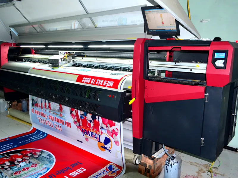 Sửa chữa máy in phun khổ lớn nghẹt mực tận nơi tại quận 6 HCM