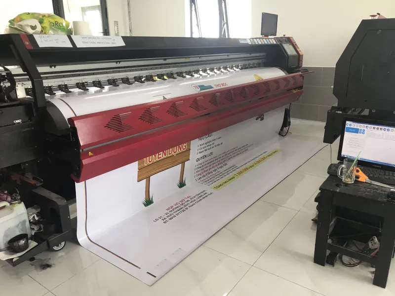 Máy in bạt khổ 3m2 cũ - mới tại Phú Yên