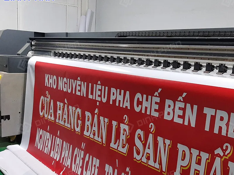 Top máy in khổ lớn phù hợp cho in bạt mái hiên di động