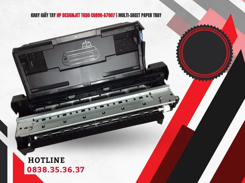 Khay giấy tay HP DesignJet T650 CQ890-67007 | Multi-sheet Paper Tray