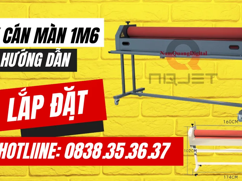 Hướng dẫn cách lắp đặt máy cán màn nguội khổ 1m6 đúng cách