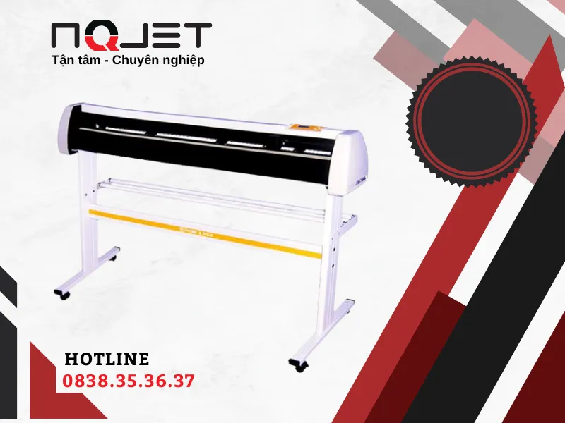 Máy cắt decal khổ 1m2 cũ