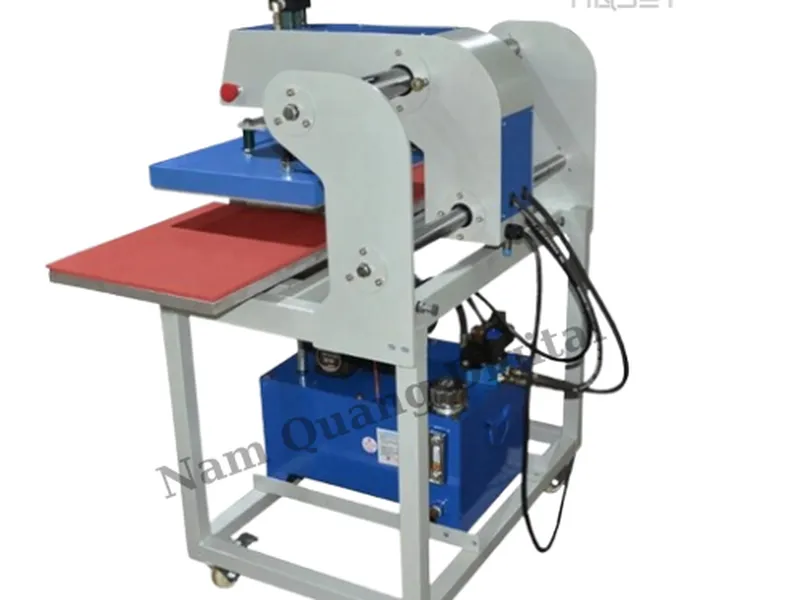 Máy Ép Nhiệt Thủy Lực Gaoshang khổ 40x60cm Đầu Trượt Mâm Dọc