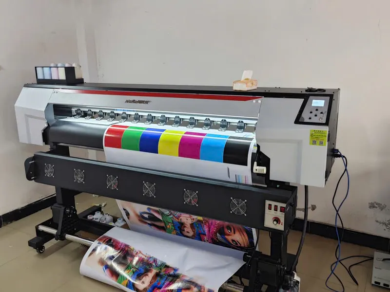 Máy in khổ lớn 1m6 in PP/ decal