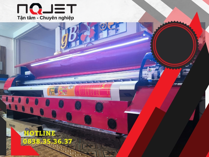 Máy In Bạt 3m2 Cũ In Được Khổ 2m5 / 1m8 /1m6