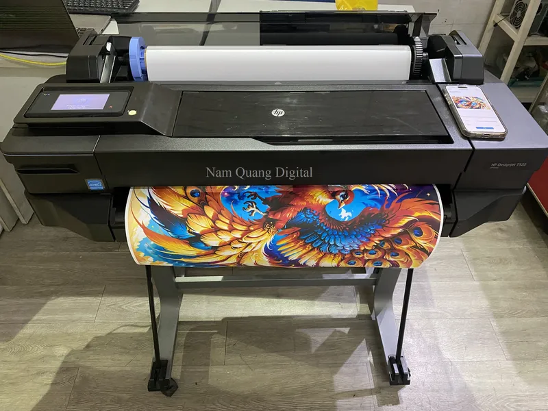 Dịch vụ khóa chip mực - bơm mực-đổ mực máy in HP DesignJet T520
