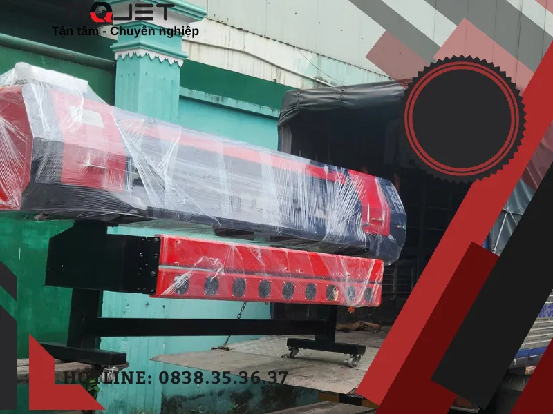 Máy in quảng cáo 1m8 cũ đầu i3200 khởi nghiệp ít vốn