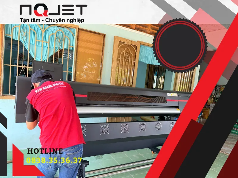 Máy In Bạt 1m8 XK-1801 - i3200 | Bảo Hành 18 Tháng