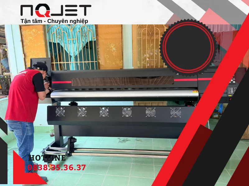 Máy In Bạt 1m8 XK-1801 - i3200 | Bảo Hành 18 Tháng