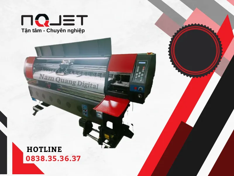 Máy in decal quảng cáo khổ 1m9/lắp đầu i3200