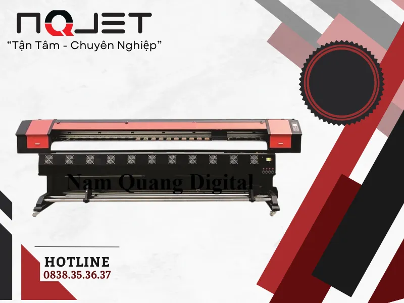 Máy in bạt khổ 2m5 cũ tại Nha Trang