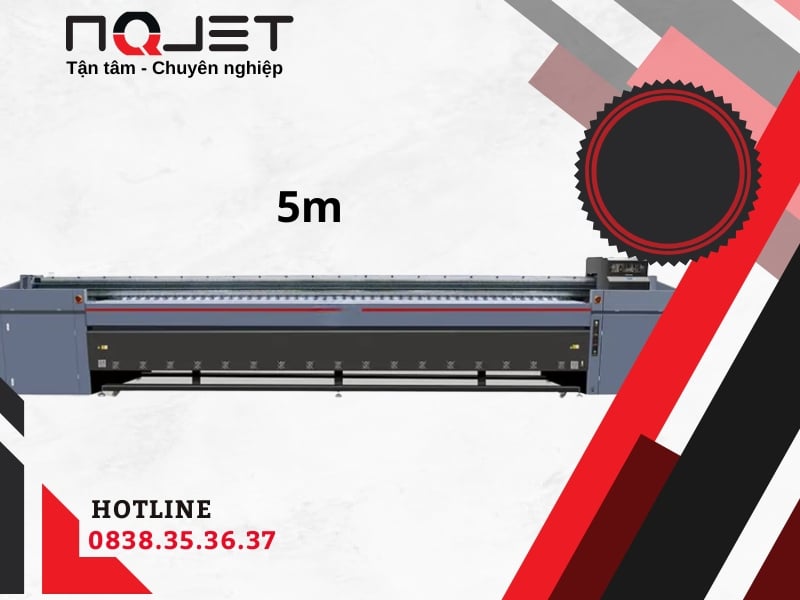 Máy In Bạt Khổ Lớn 5m Cũ