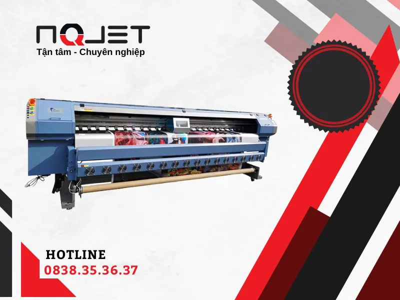 Máy in bạt hiflex khổ 2m2 cũ Hongying