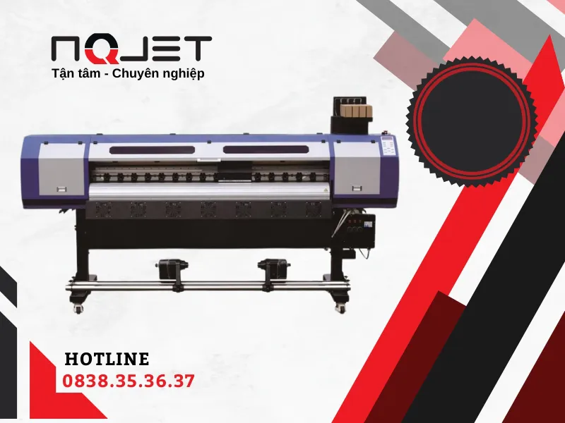 Máy in bạt Neo khổ 1m8 in decal quảng cáo