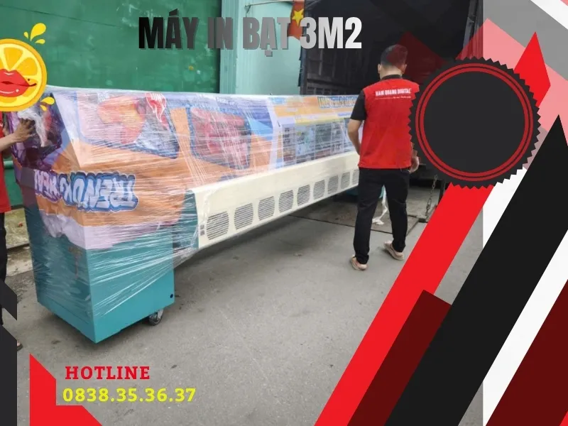 Máy in bạt phông nền cỡ 3m2 giá rẻ