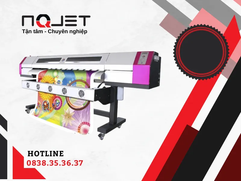 Máy in bạt quảng cáo khổ 1.8m Galaxy dùng đầu phun dx5
