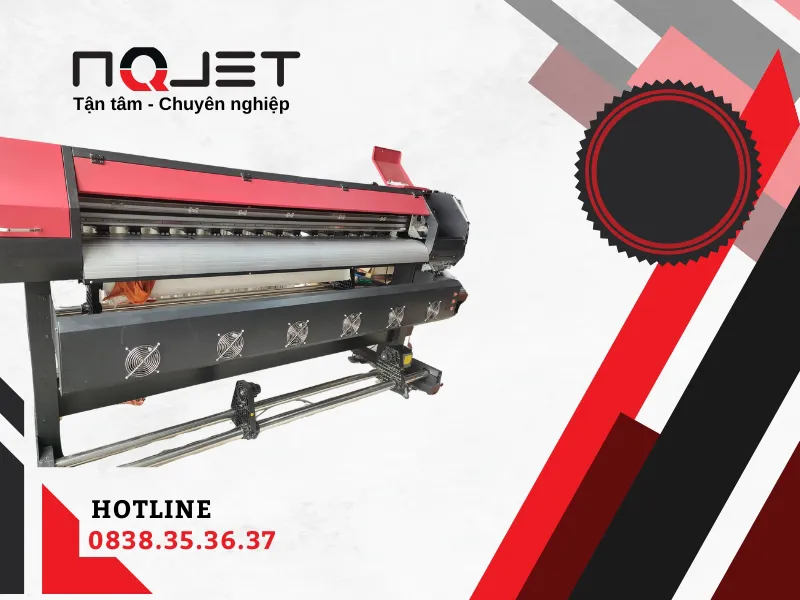 Máy in chuyển nhiệt khổ 1.8m xuli dùng đầu phun xp600
